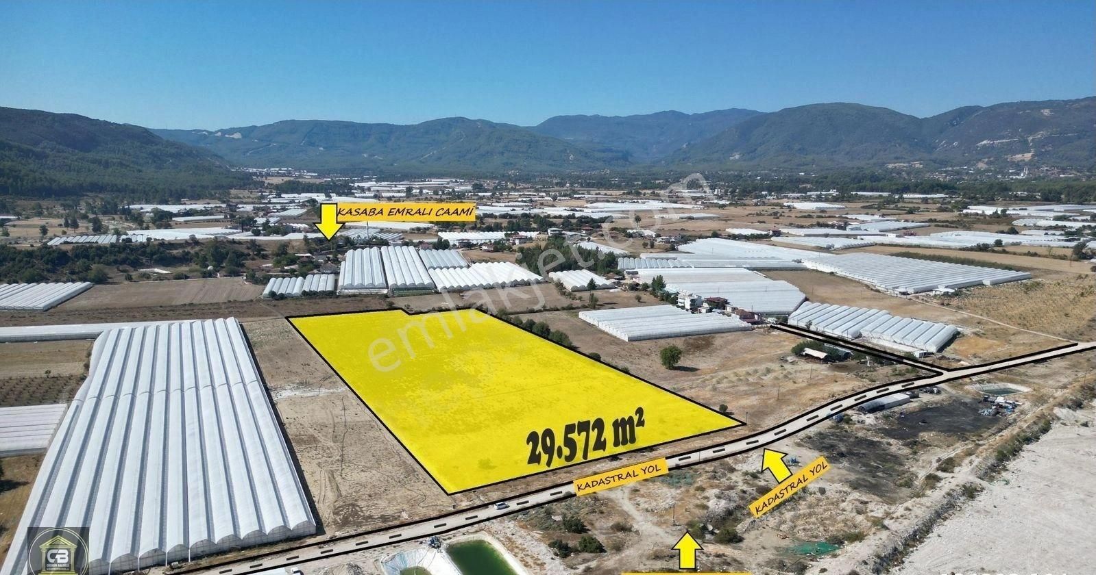 Kaş Kasaba Satılık Tarla KAŞ KASABA MAH. SERA VE HER TÜRLÜ TARIMA ELVERİŞLİ 29.572 m² TARLA SATILIKTIR   BÖLGESİNİN EN UYGUNU