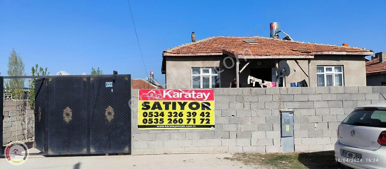 Karatay Erler Satılık Daire KARATAY ERLERDE İÇİ YAPILI 2+1 SATILIK ARAÇ TAKASINA AÇIK EV