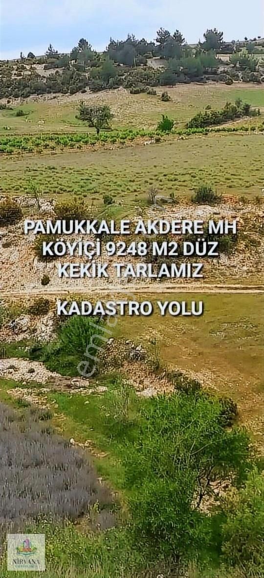 Pamukkale Akdere Satılık Tarla BUNDAN UCUZU YOK PAMUKKALE AKDERE MH.DE 9248 M2 KÖYİÇİ TARLAMIZ