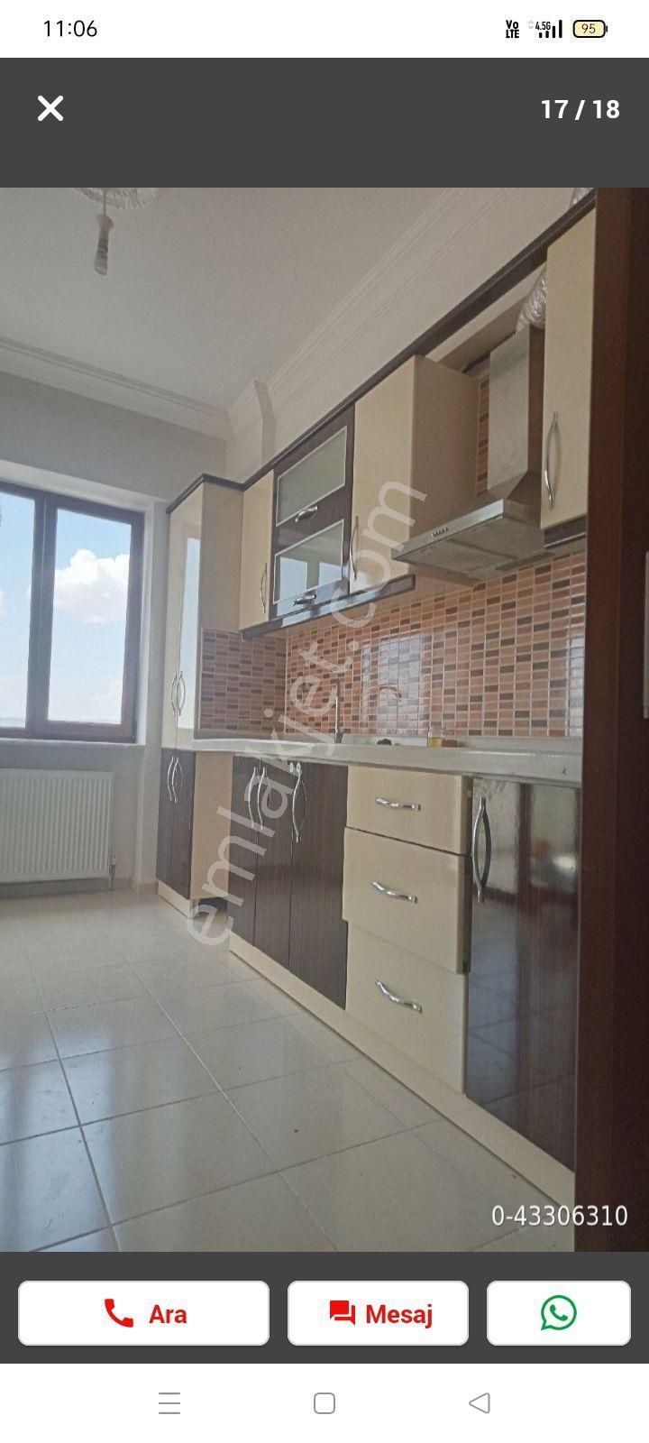 Melikgazi Germir Kiralık Daire kiralık tam donanımlı 