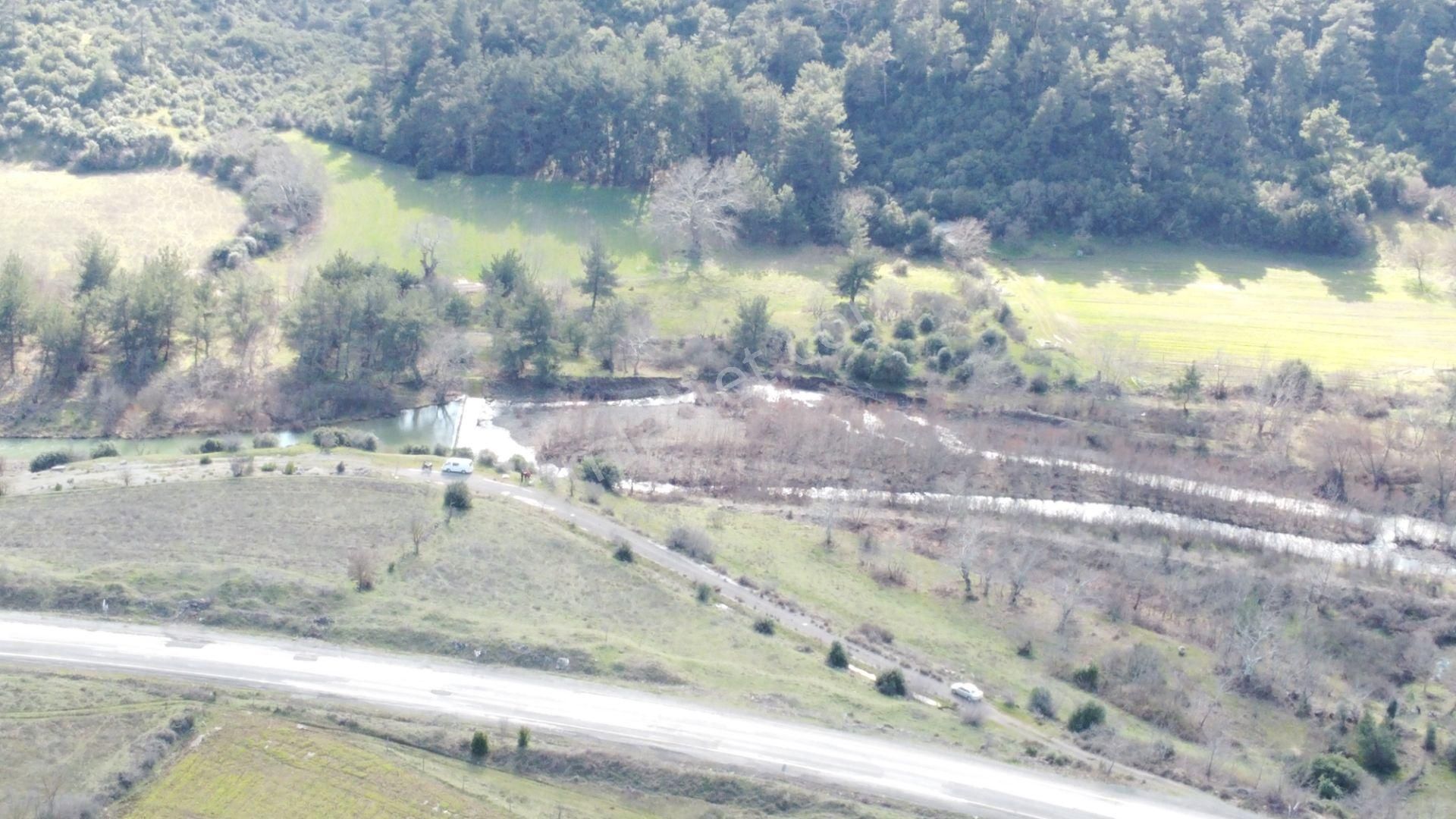 Çanakkale Çan Karayolunda Sarıçay Kenarında Satılık Tarla - Görsel 4
