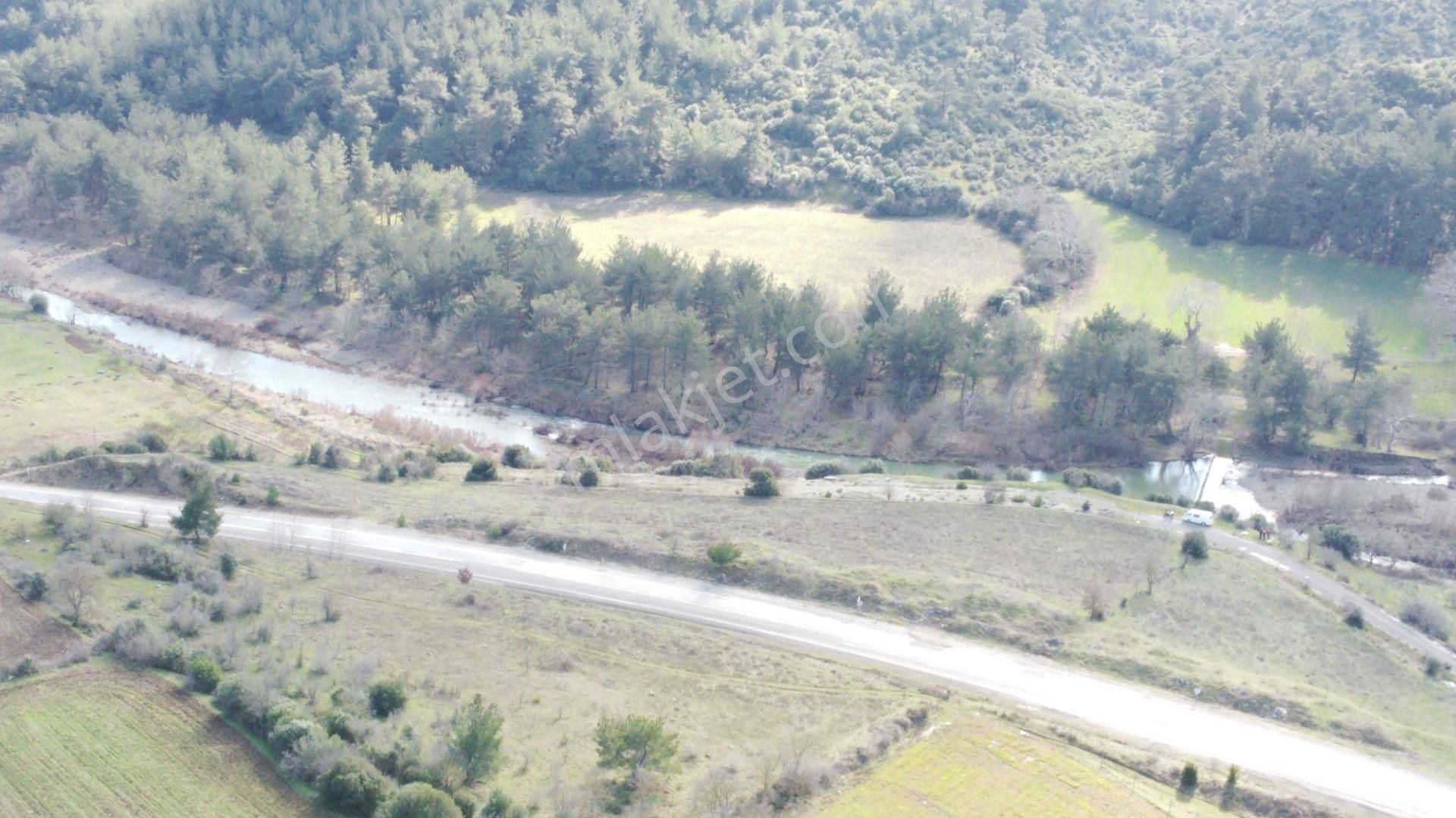 Çanakkale Çan Karayolunda Sarıçay Kenarında Satılık Tarla - Görsel 15