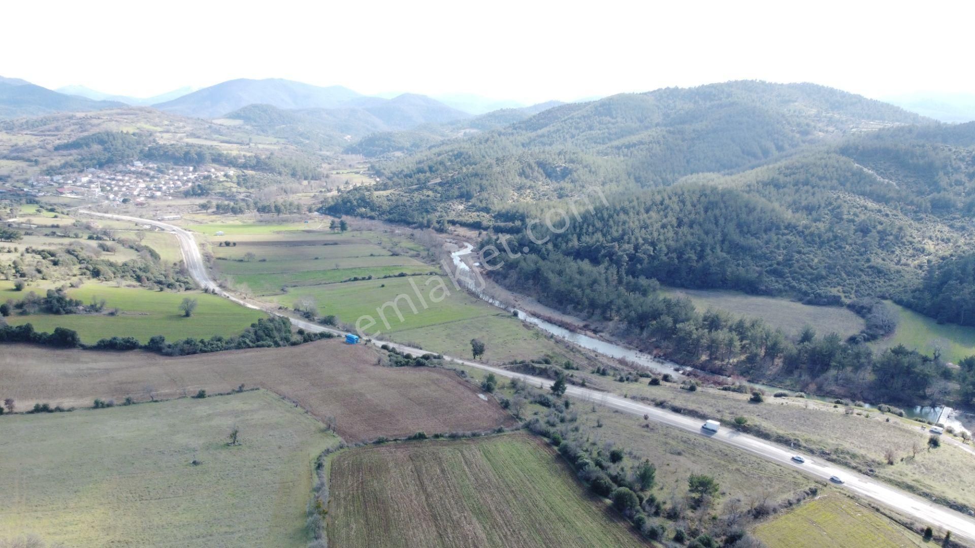Çanakkale Çan Karayolunda Sarıçay Kenarında Satılık Tarla - Görsel 8