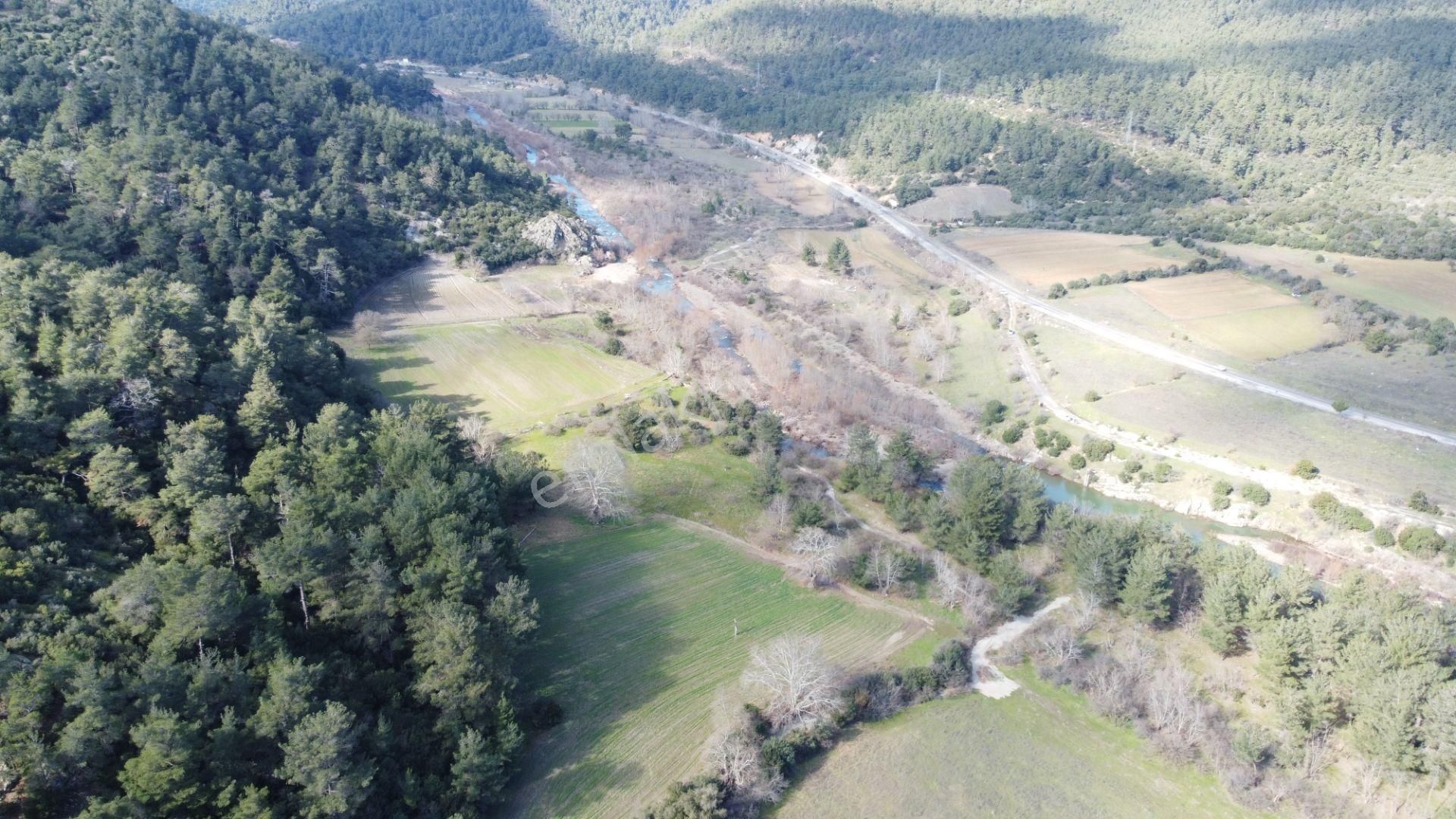 Çanakkale Çan Karayolunda Sarıçay Kenarında Satılık Tarla - Görsel 32