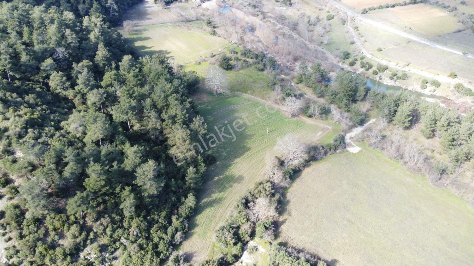 Çanakkale Çan Karayolunda Sarıçay Kenarında Satılık Tarla - Görsel 31