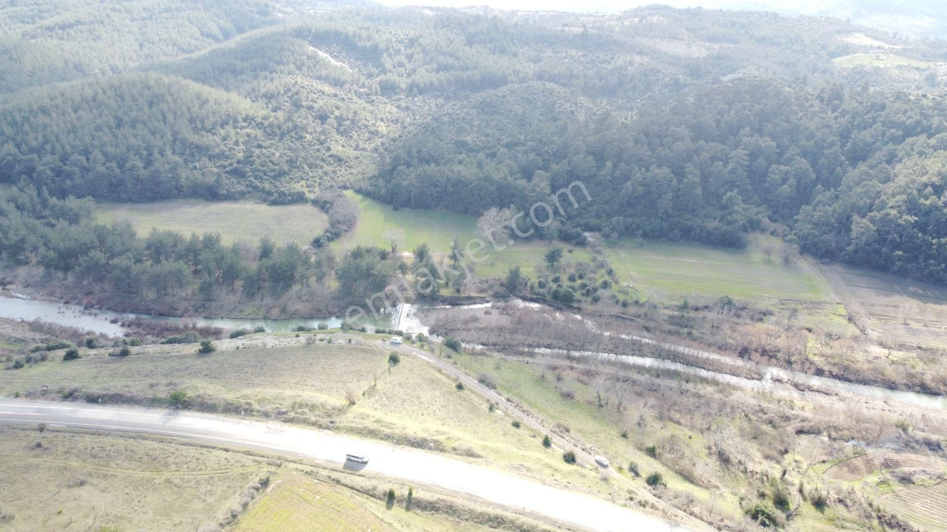 Çanakkale Çan Karayolunda Sarıçay Kenarında Satılık Tarla - Görsel 21