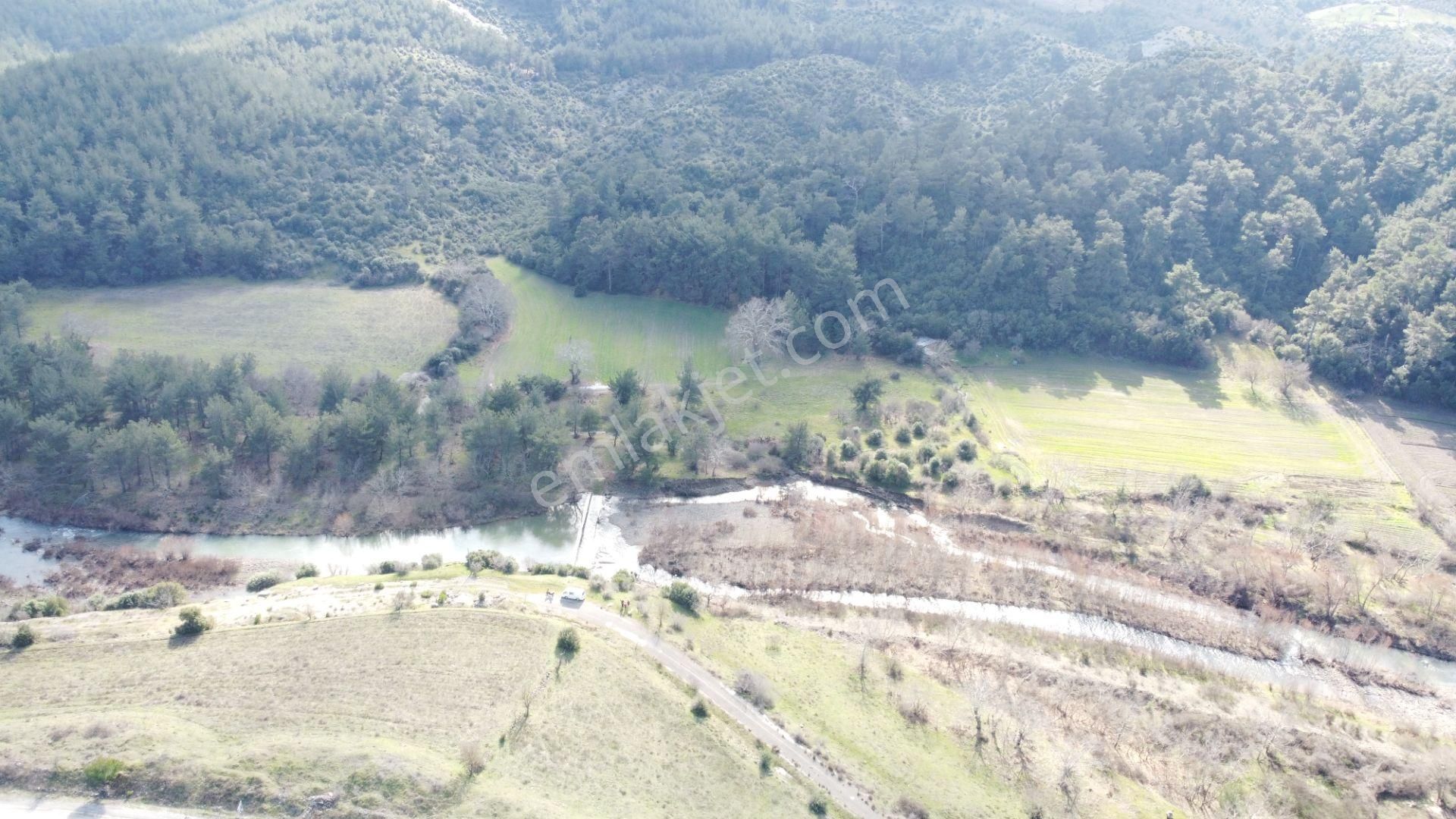 Çanakkale Çan Karayolunda Sarıçay Kenarında Satılık Tarla - Görsel 22