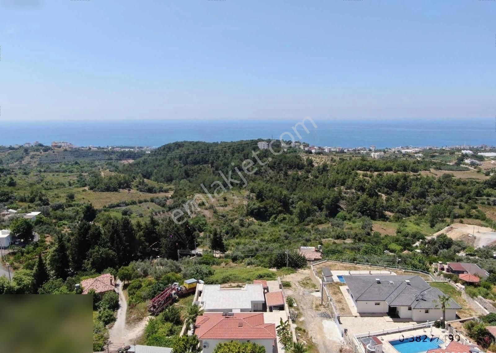 Alanya İncekum Satılık Konut İmarlı Alanya İncekum Mah. Ful Deniz Manzaralı Satılık 500 m2 Arsa