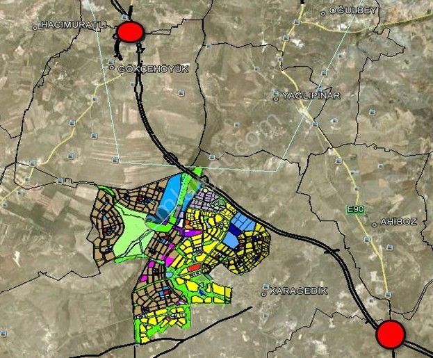 Gölbaşı Karagedik Aydın Satılık Konut İmarlı Gölbaşı Yüksek Konut İmarlı Fırsat Tam Yatırımlık Arsa 1.5 Emsal