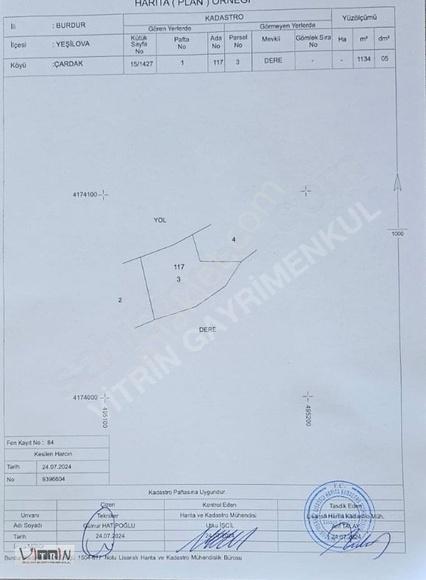 Vitrinden Salda Gölüne 40 Dk 3 E Bölünebilir %40 İmarlı Arsa - Görsel 28