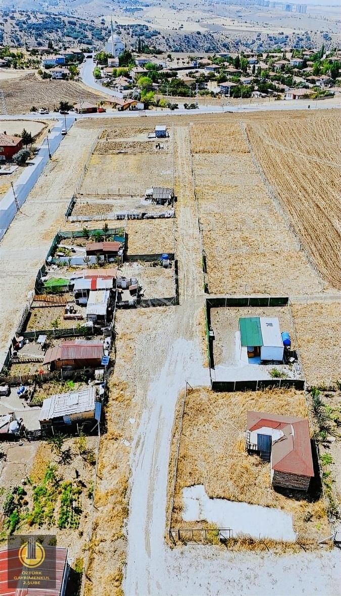 Mamak Kıbrısköy Satılık Bağ & Bahçe Öztürk 2.den Yol Kenarında Merkezi Yerde Satılık Hobi Bahçeleri