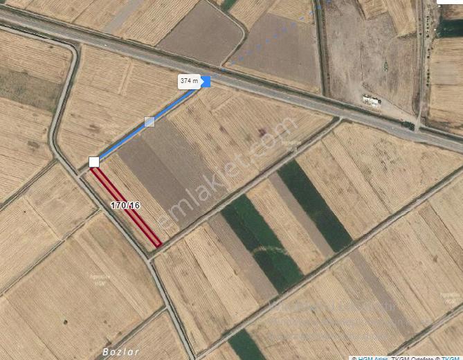 Özpınar ,dan Kisecik Satılık Sulu Tarla 4312 M2 Yolu Var 7 Km Merkeze - Görsel 6