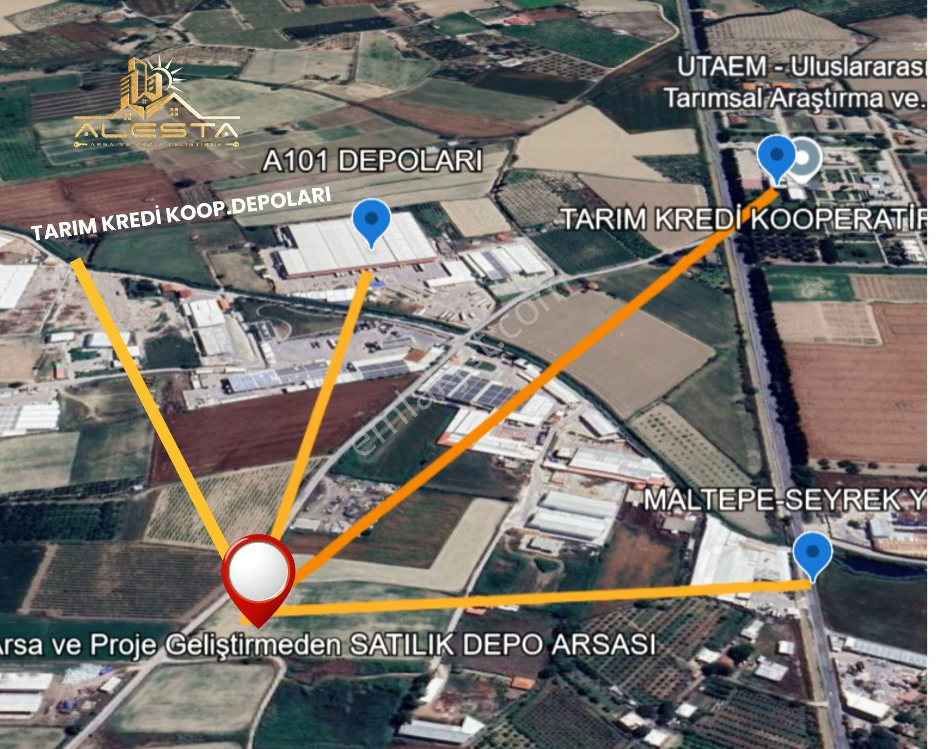 Menemen Musabey Satılık Depo, Antrepo İzinli  Menemende Kadastral Yol Cepheli Proje Onayları Alınmış 23.500m2 Depo İmarlı Arsa (16.000m2 Kapalı)