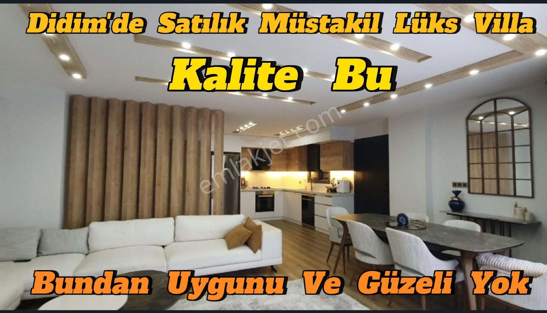 Didim Efeler Satılık Villa Bu Kalite Bu Villa Kaçmaz Bu Fiyata, Didim'de Satılık Villa 