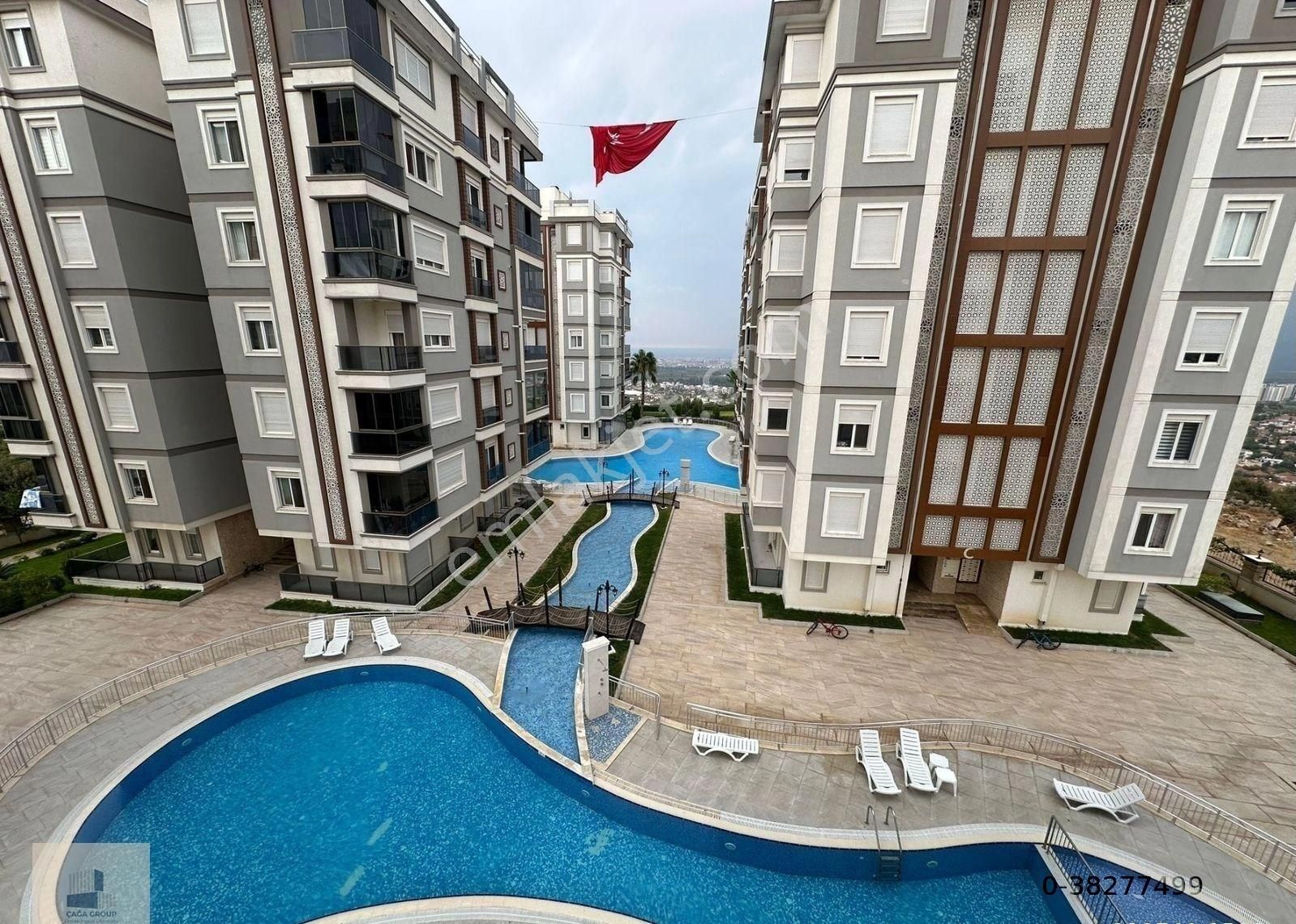 Kepez Göçerler Kiralık Daire ANTALYA FALEZLER ÜZERİNDE ŞEHİR VE DENİZ MANZARALI 3+1 LOFT