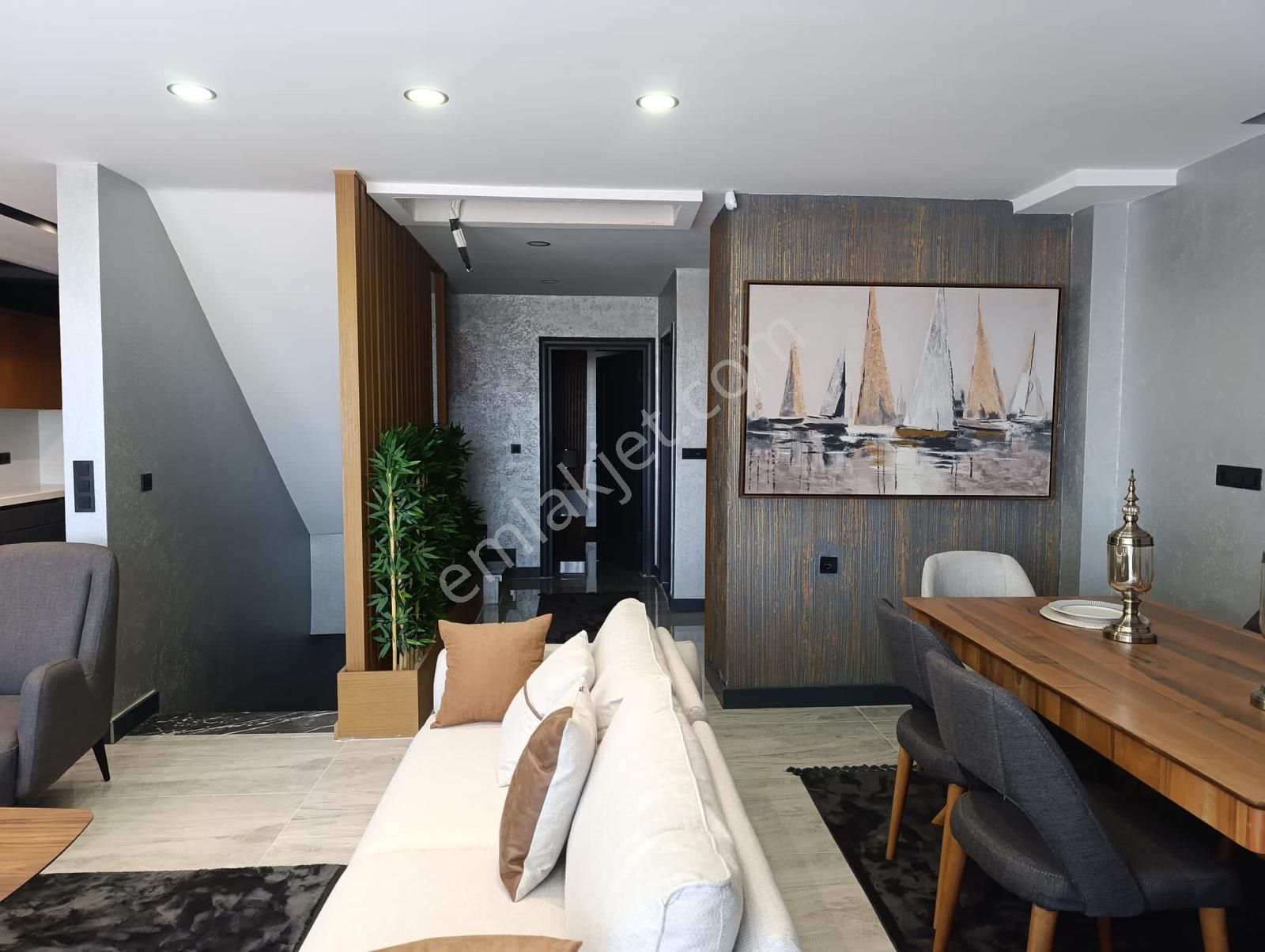 Soğucak'ta Deniz Manzaralı Full Eşyalı Müstakil Sıfır Villa... - Görsel 33