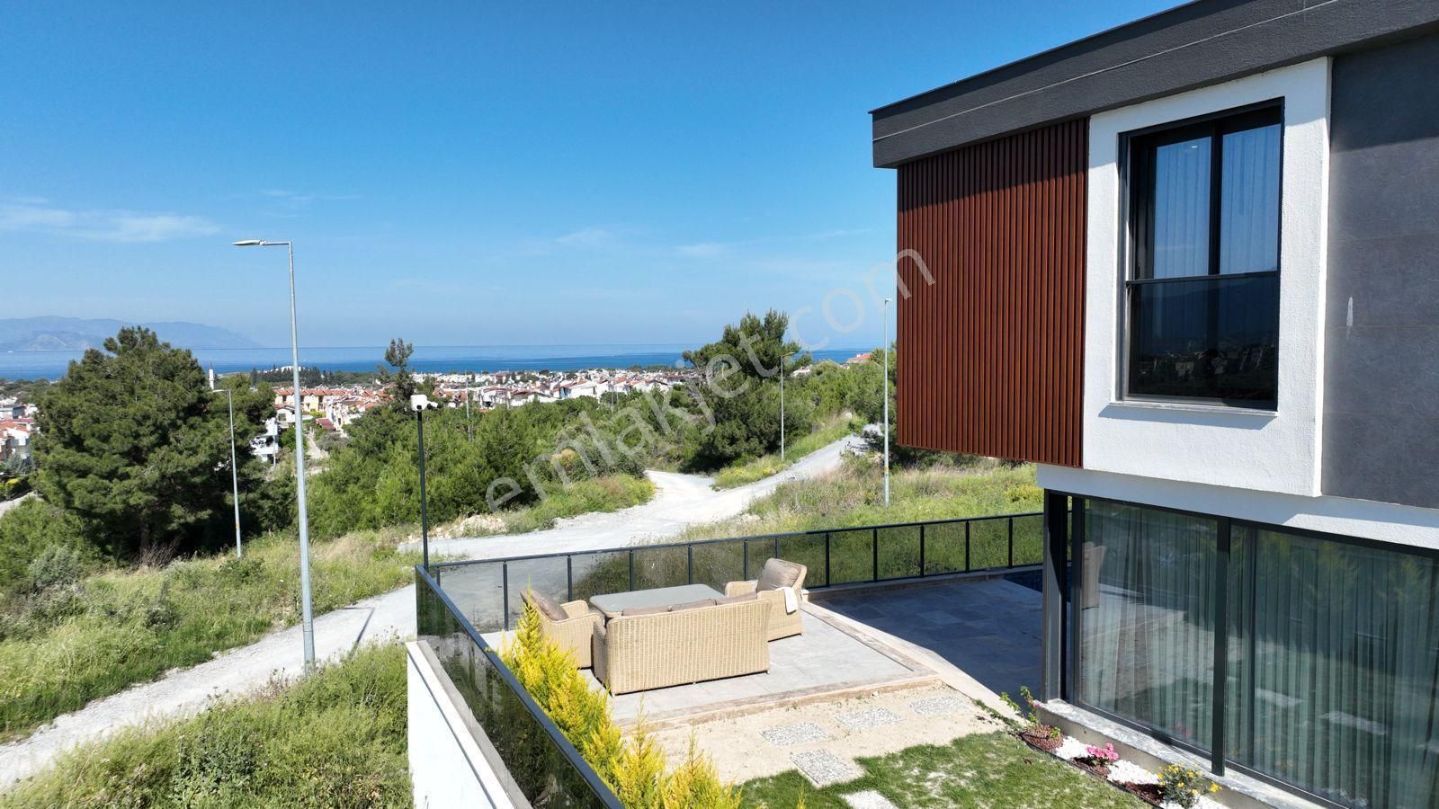 Soğucak'ta Deniz Manzaralı Full Eşyalı Müstakil Sıfır Villa... - Görsel 6