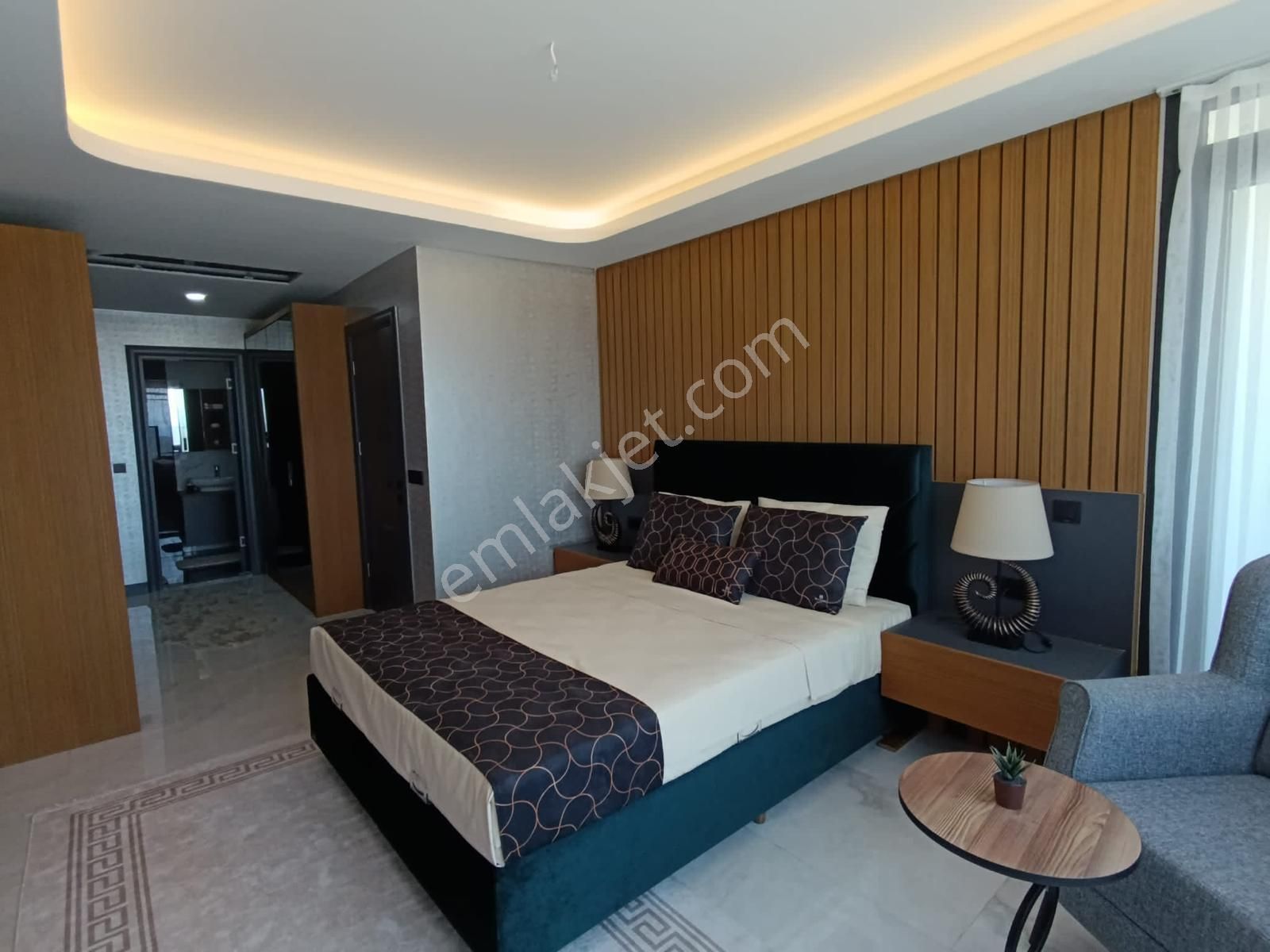 Soğucak'ta Deniz Manzaralı Full Eşyalı Müstakil Sıfır Villa... - Görsel 27