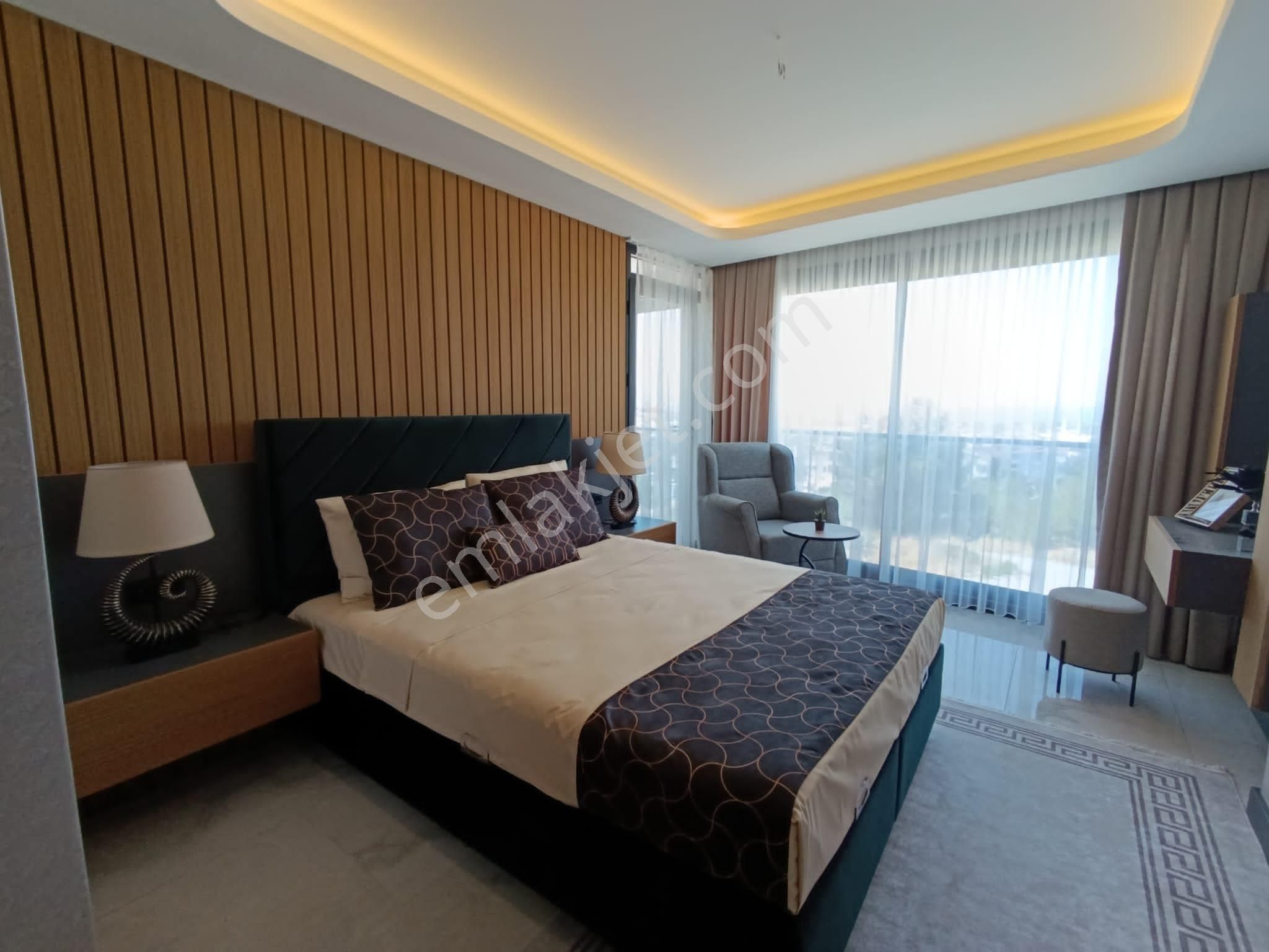 Soğucak'ta Deniz Manzaralı Full Eşyalı Müstakil Sıfır Villa... - Görsel 26