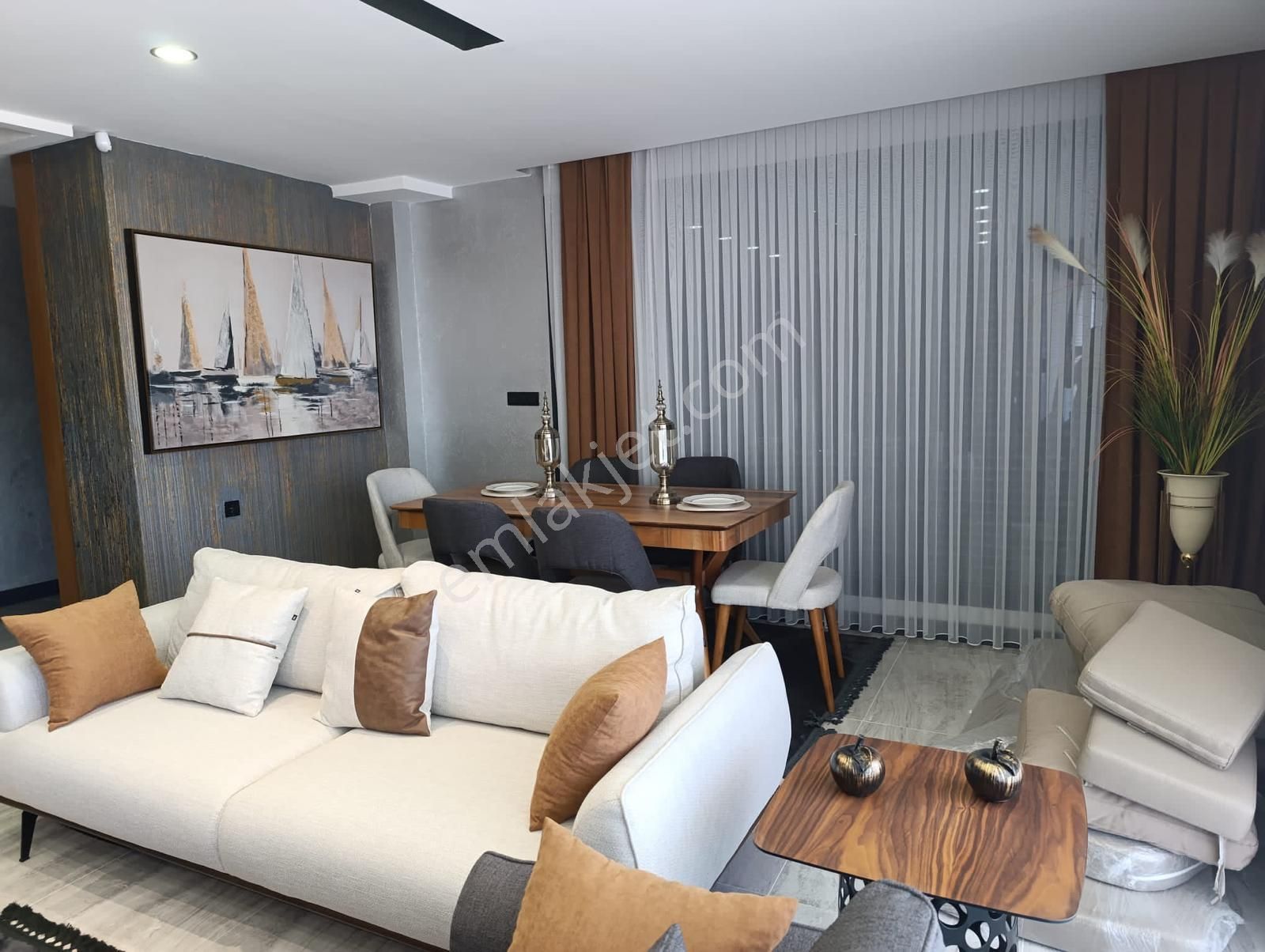 Soğucak'ta Deniz Manzaralı Full Eşyalı Müstakil Sıfır Villa... - Görsel 32