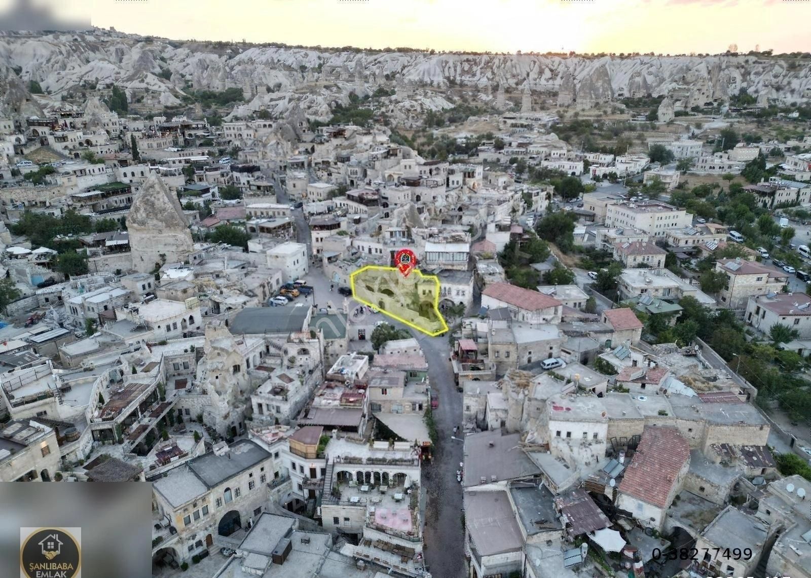 Nevşehir Merkez Göreme Bld. (Aydınlı Orta) Satılık Müstakil Ev GÖREMEDE MERKEZ DE DÜKKAN VE OTEL YAPIMINA UYGUN MÜSTAKİL EV