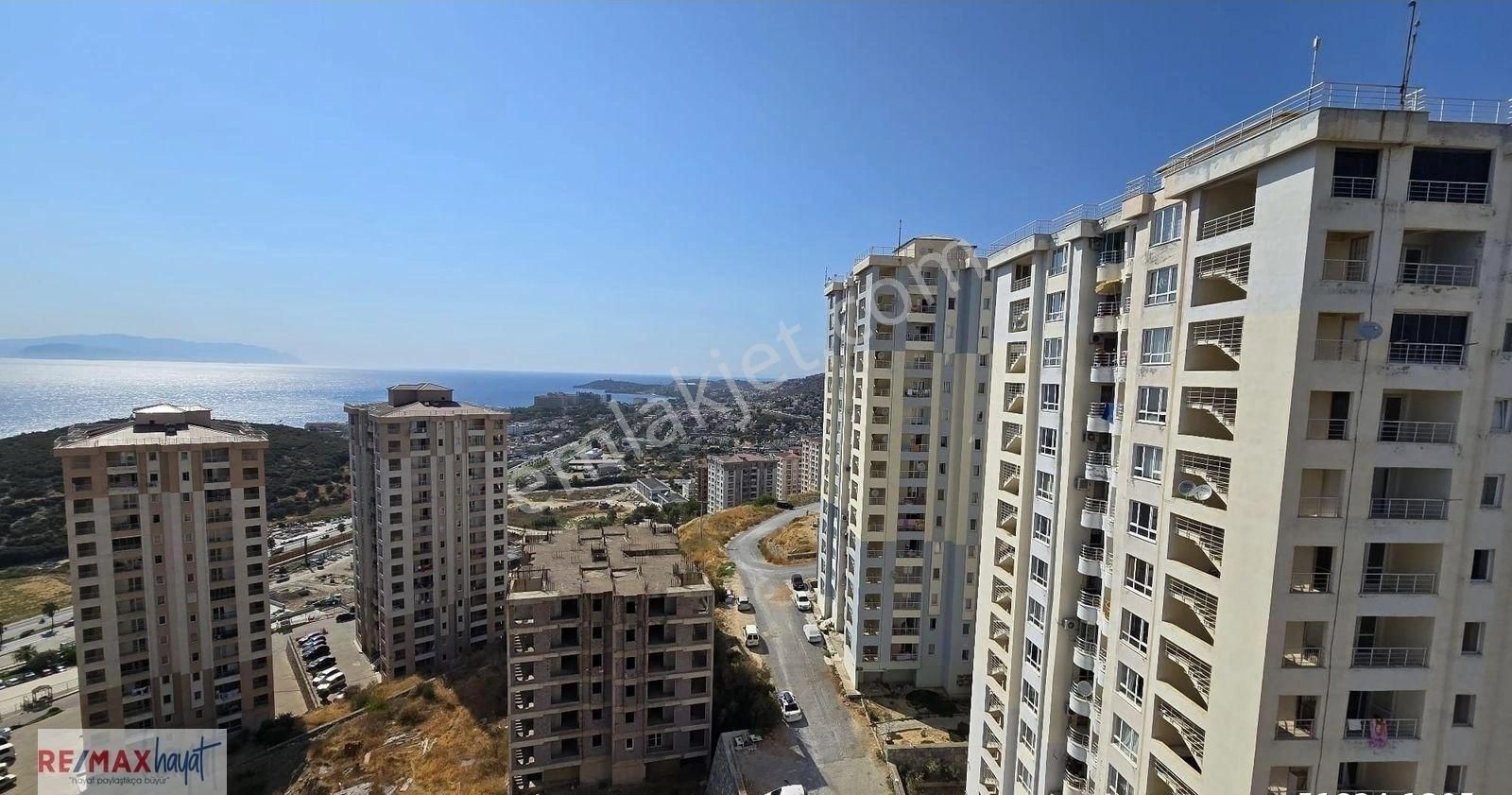 Kuşadası Değirmendere Satılık Daire KUŞADASI UYDUKENT ÇALIKUŞU SİTESİNDE DENİZ MANZARALI SATILIK 2+1 DAİRE