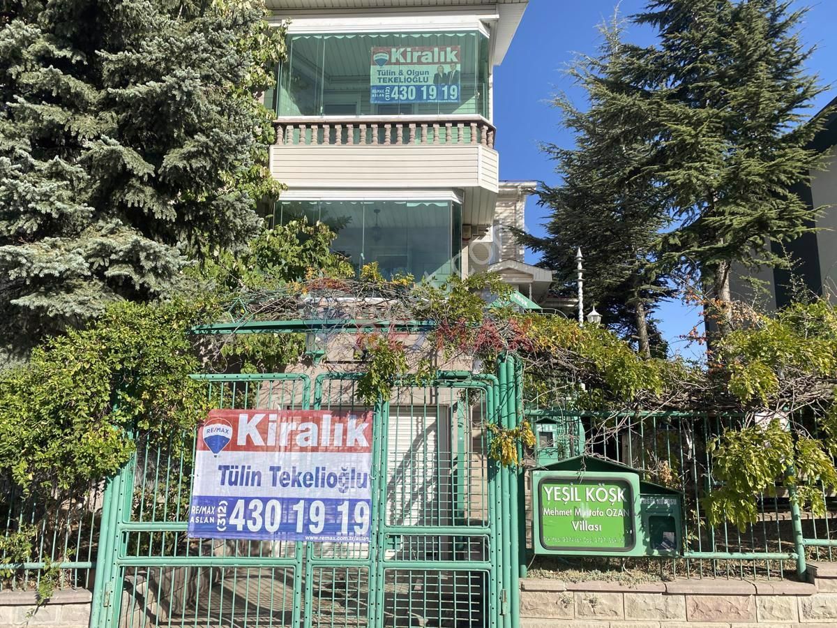 Gölbaşı Kızılcaşar Kiralık Villa İncek Tek Yapı'da Kiralık Villa