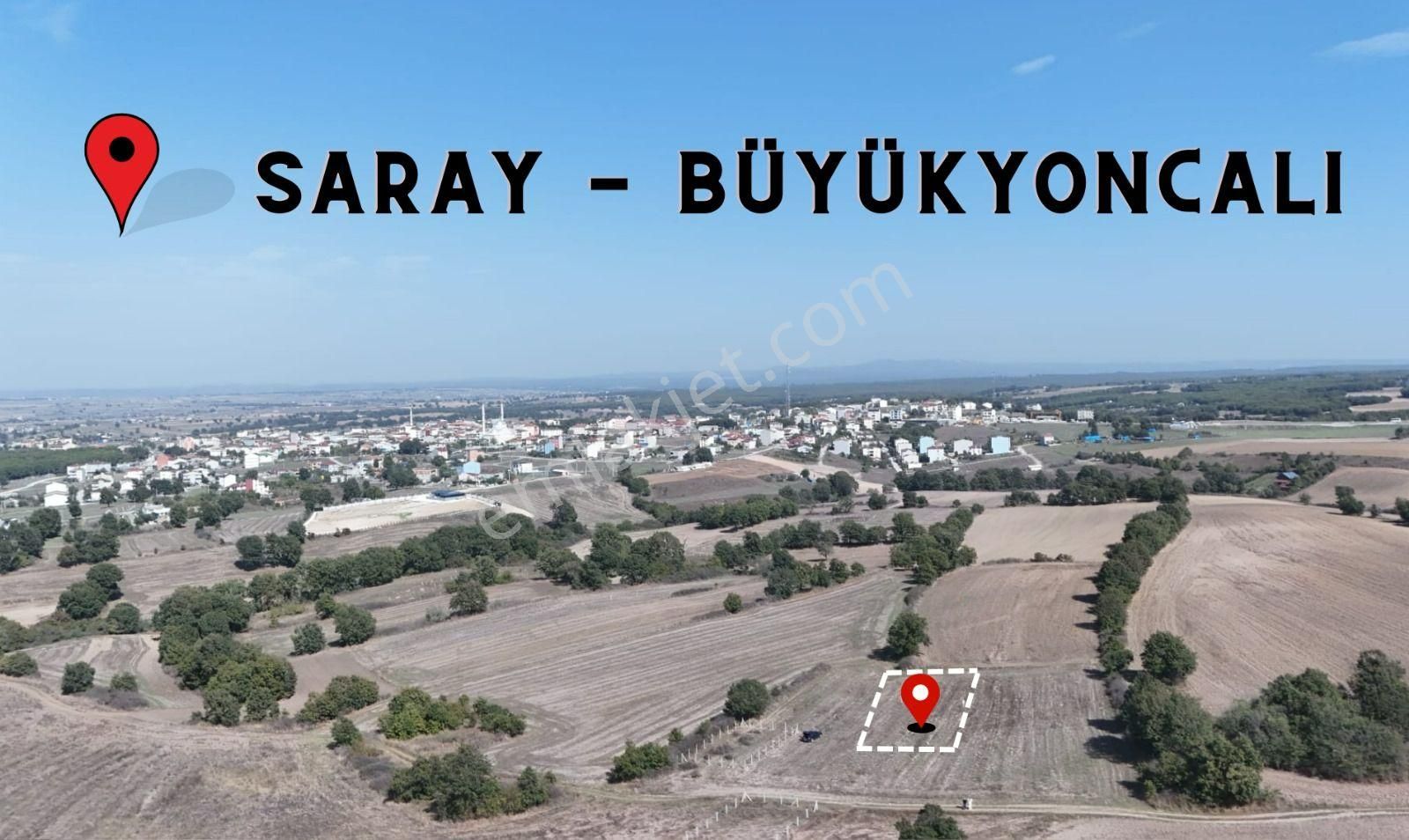 Saray Büyükyoncalı Merkez Satılık Konut İmarlı  GÜVEN'DEN SARAY'DA 257m² TEK TAPU İMARLI ARSA.....