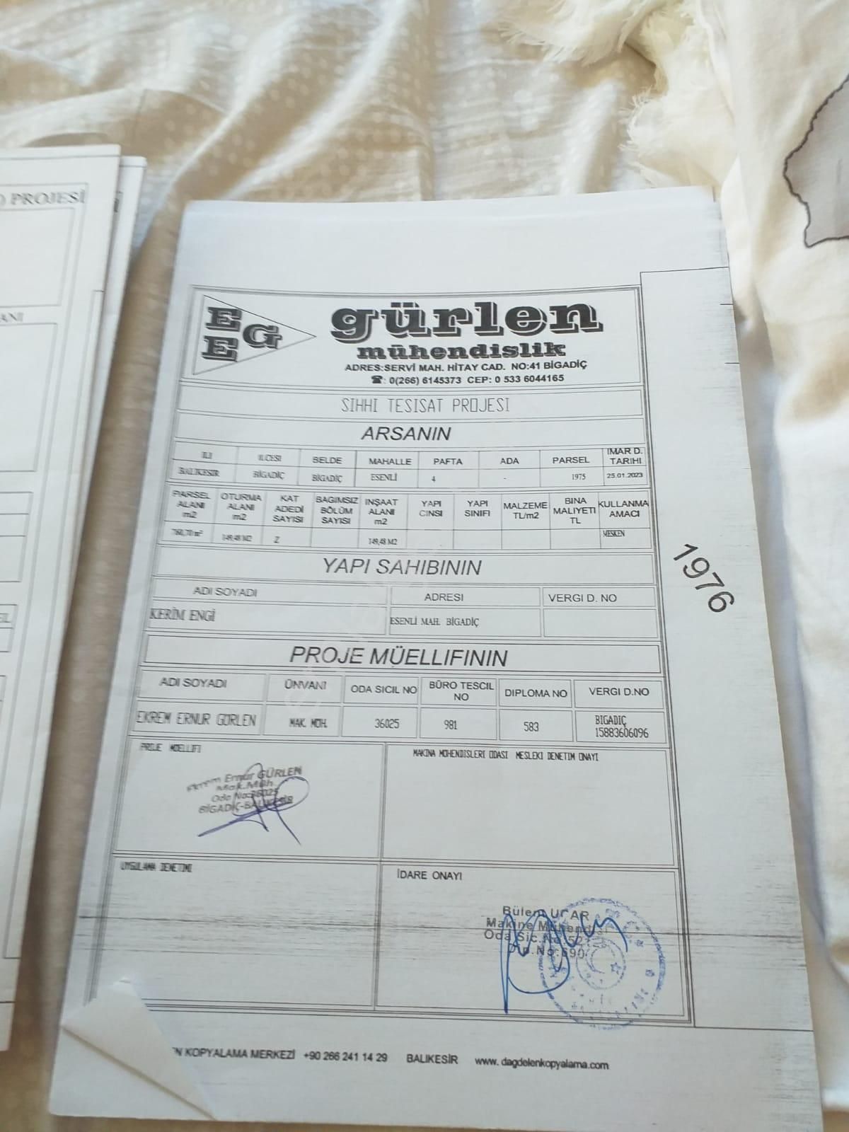 Balıkesir Bigadiç Esenli'de Arsa Kat Karşılığı Verilecektir (projeli) - Görsel 7