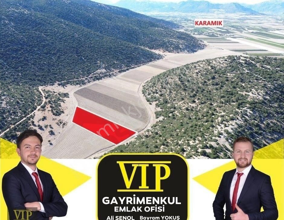 Elmalı Göltarla Satılık Tarla VİP GAYRİMENKUL'den KARAMIK MAH.13.150m² FIRSAT UYGUN TARLA