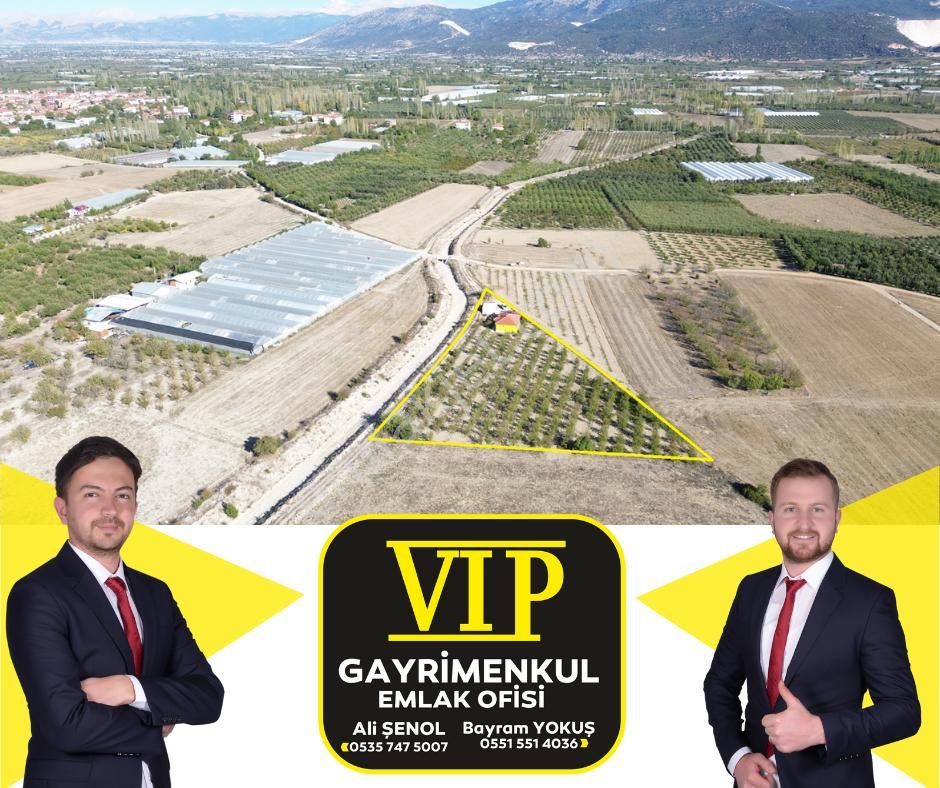 Elmalı Akçay Satılık Tarla VİP GAYRİMENKUL'den AKÇAY MAH. 5.600M² EV ve BAHÇESİ SATILIK