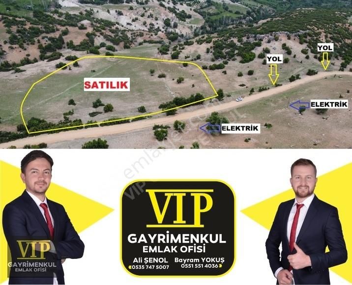 Elmalı Eskihisar Satılık Tarla VIP GAYRİMENKUL' den ESKİHİSAR 6.700 M2 KADASTRO YOL VE ELEKTRİK