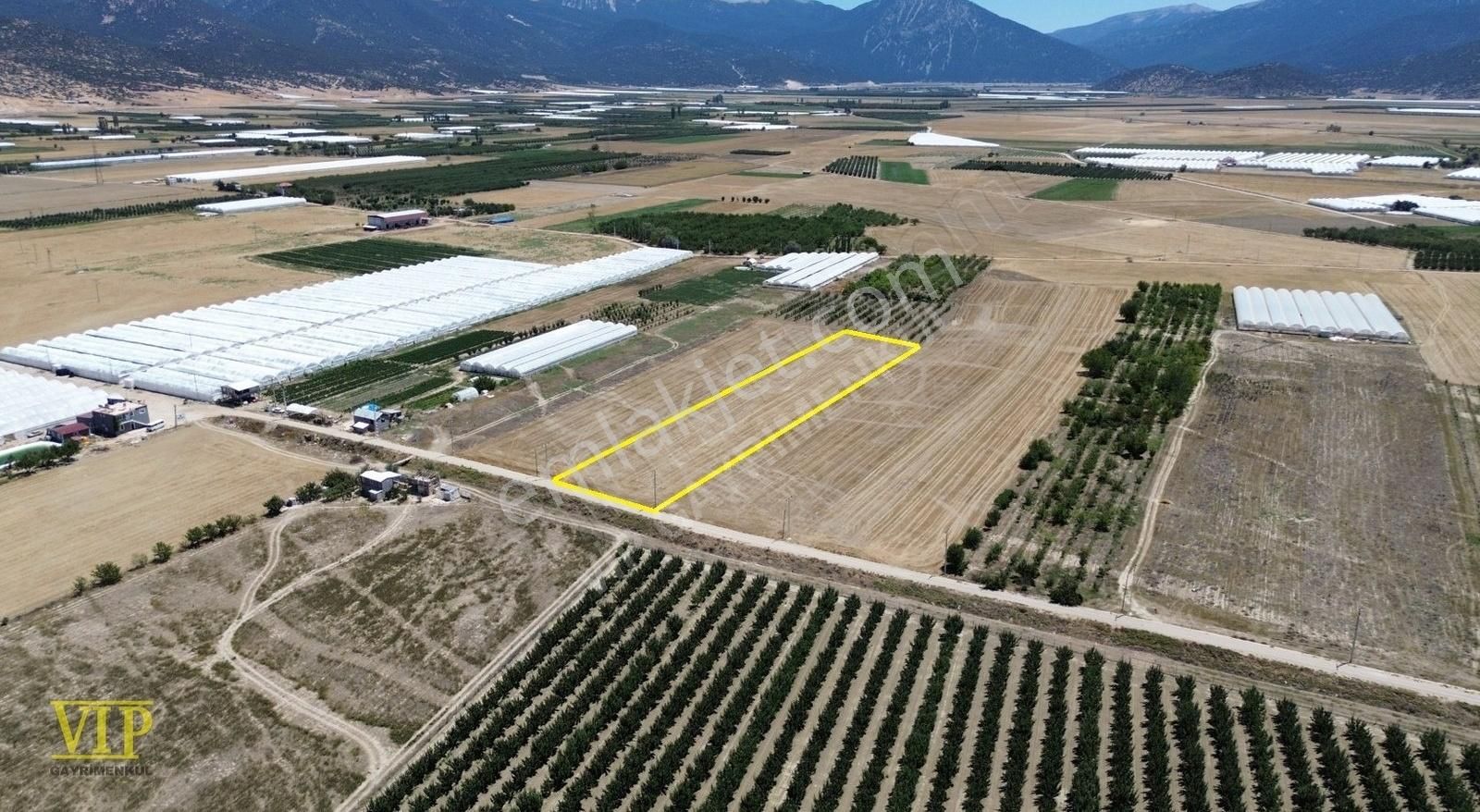 Vıp Gayrimenkul' Den 7107 M2 Bayralar Mah. Yola Sıfır Tarla - Görsel 8