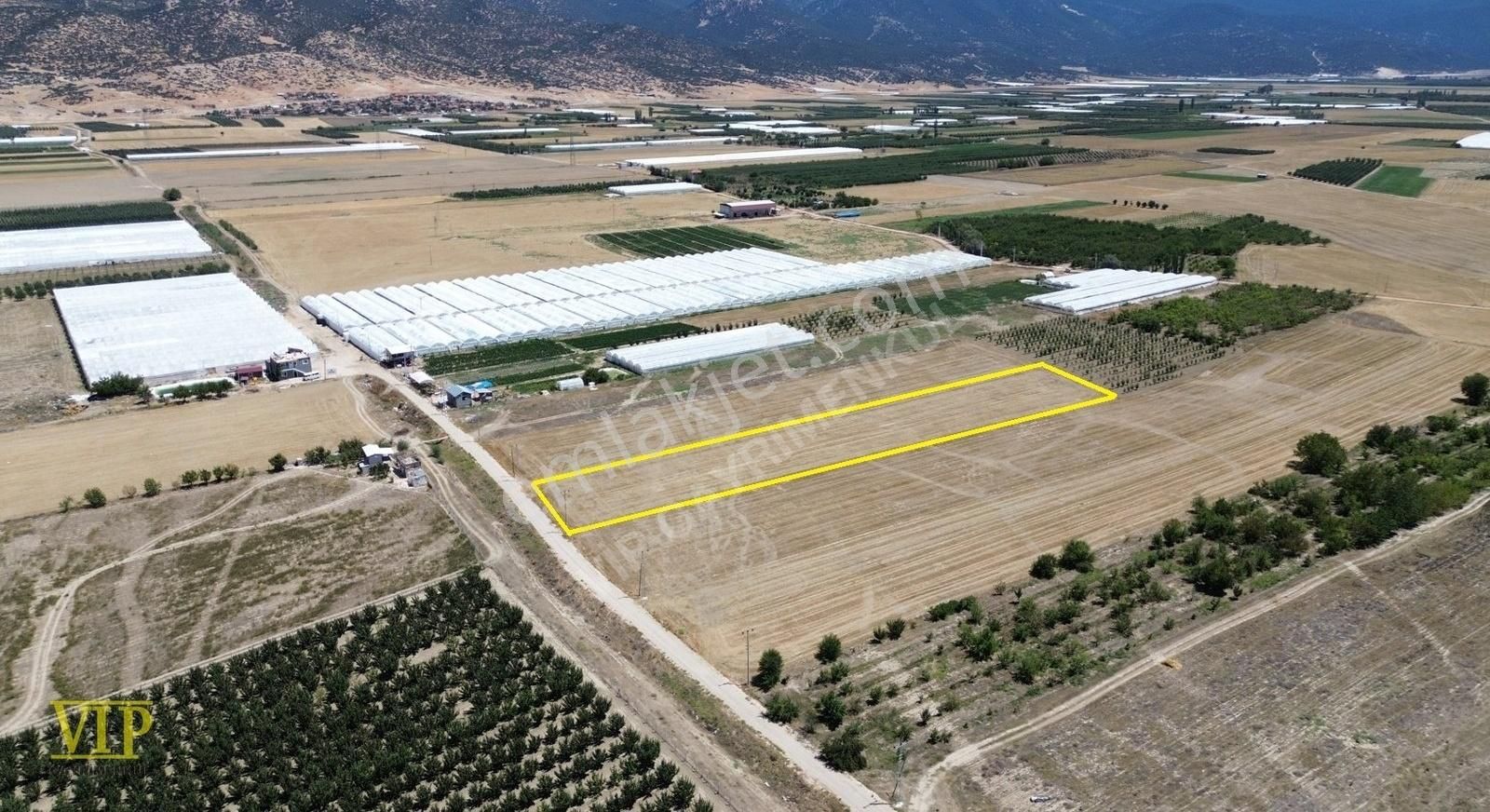 Vıp Gayrimenkul' Den 7107 M2 Bayralar Mah. Yola Sıfır Tarla - Görsel 2