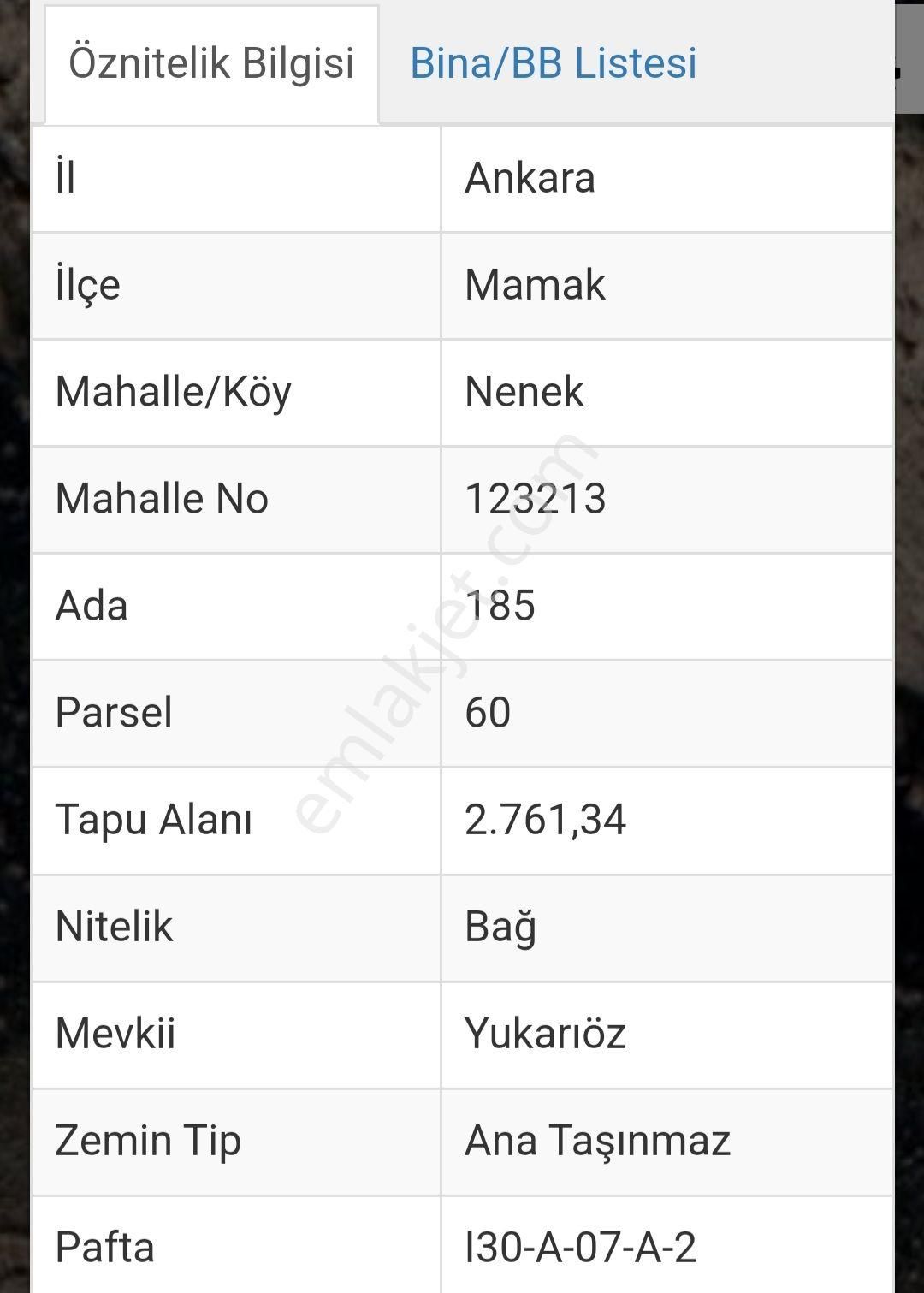 Mamak Gökçeyurtta Nenek Te Satılık Arsa - Görsel 7