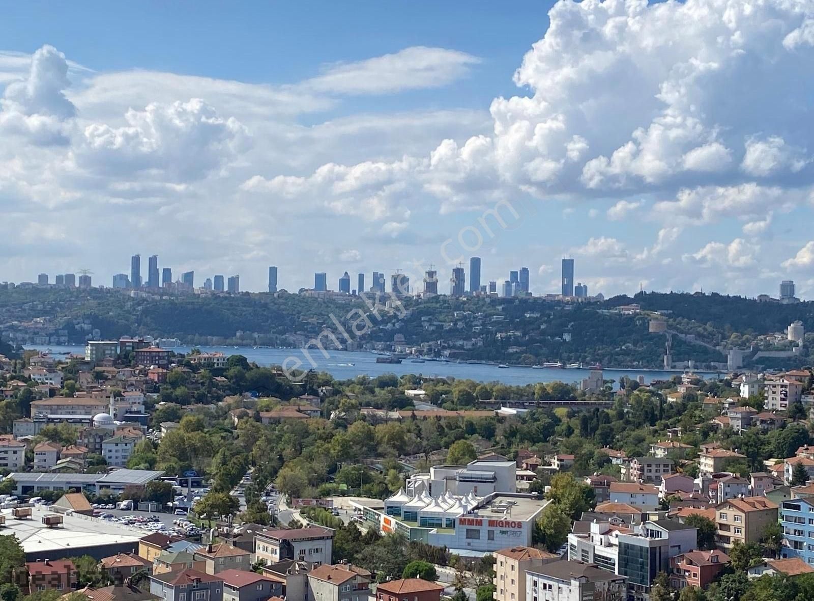 Beykoz Göztepe Kiralık Daire Boğaz Da Site İçinde Güney Cephe Emsalsiz Manzaralı Ankastreli