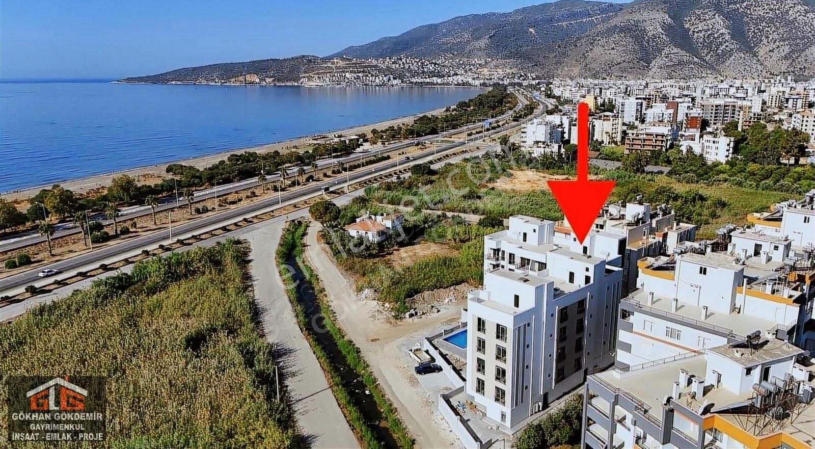 Finike Kum Satılık Daire GÖKHAN GÖKDEMİRDEN 2+1 DENİZ MANZARALI SIFIR SATILIK DAİRE