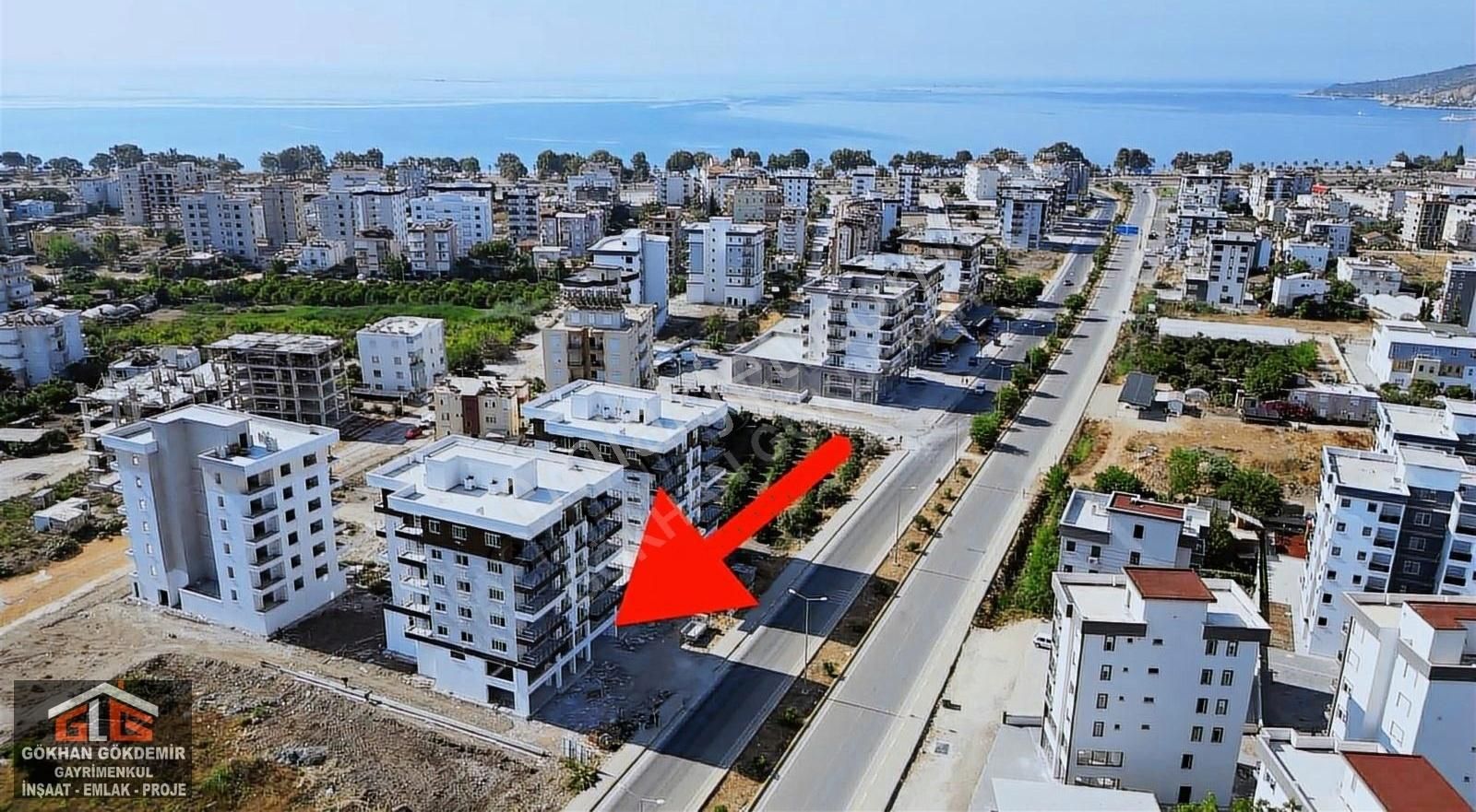 Finike Kum Satılık Daire GÖKHAN GÖKDEMİRDEN ANA YOL KENARI 3+1 SATILIK SIFIR LÜKS DAİRE