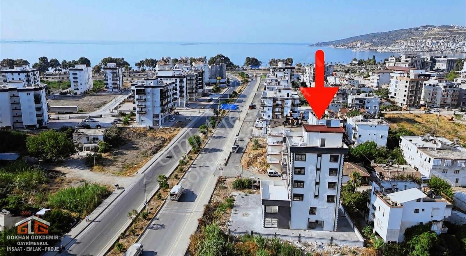 Finike Kum Satılık Daire GÖKHAN GÖKDEMİRDEN ANA YOL KENARI 1+1 SATILIK KUPON SIFIR DAİRE