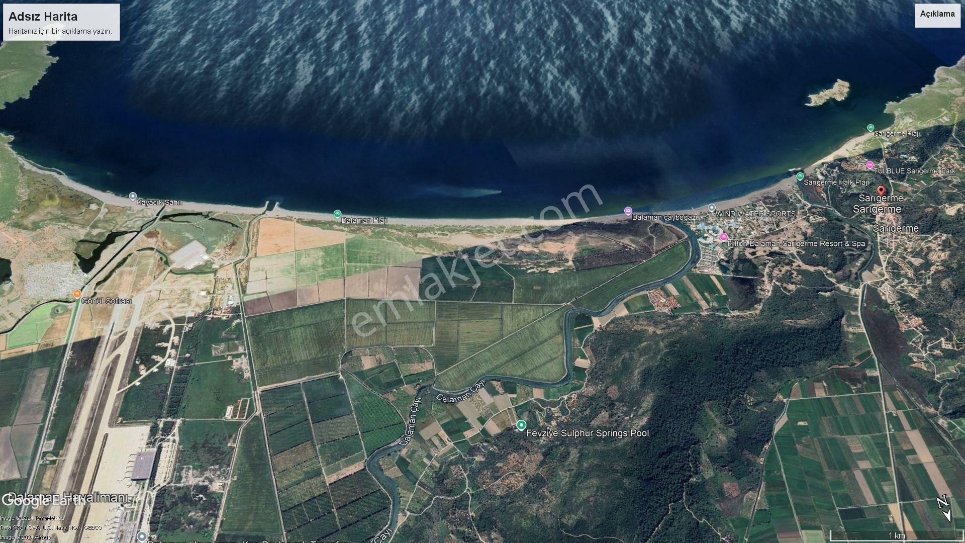 Muğla Ortaca Fevziye'de Satılık 27.250 M2 Deniz Manzaralı Tarla - Görsel 8