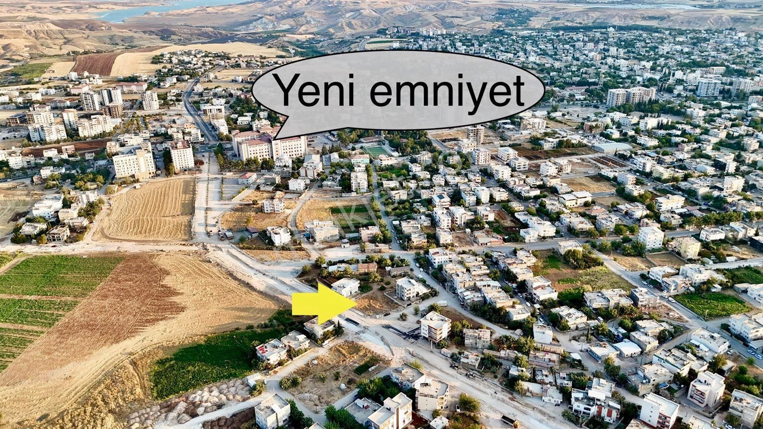 Adıyaman Merkez Siteler Satılık Konut İmarlı GRAND GLOBAL GM’DEN 3. ÇEVRE YOLUNA CEPHELİ 1023 m2 SATILIK ARSA