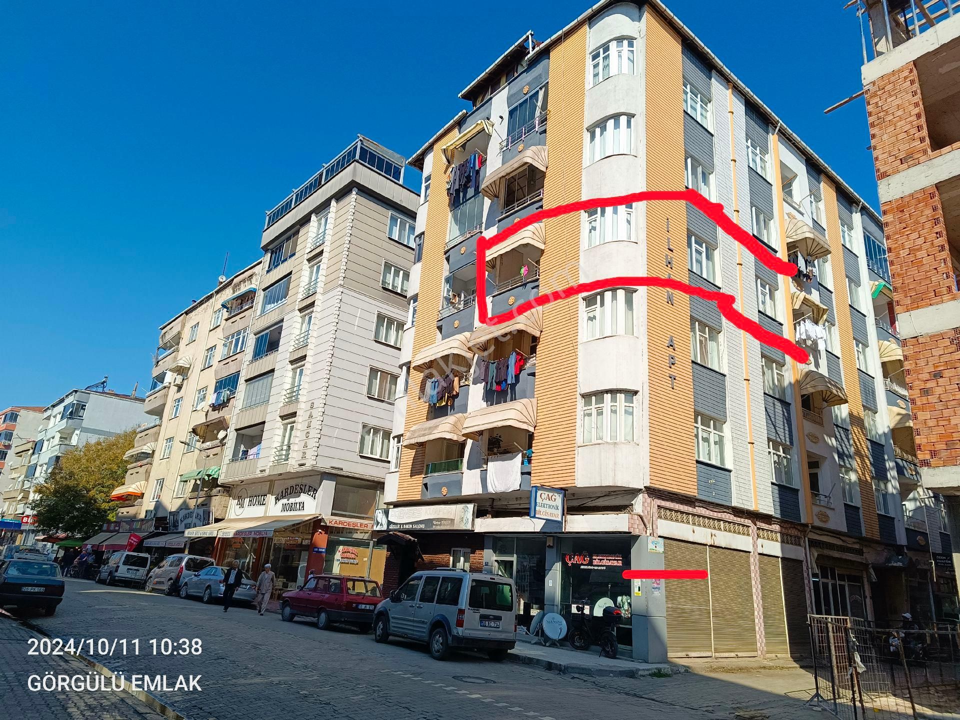 Çarşamba Orta Satılık Daire GÖRGÜLÜ EMLAKTAN SATILIK 3+1 DAİRE TERME CAD ÜSTÜ ORTA MAH