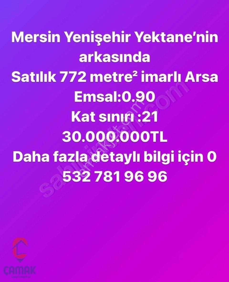 Yenişehir 50. Yıl Satılık Konut İmarlı MErsin Yenişehir Yektanenin arkasında satılık arsa