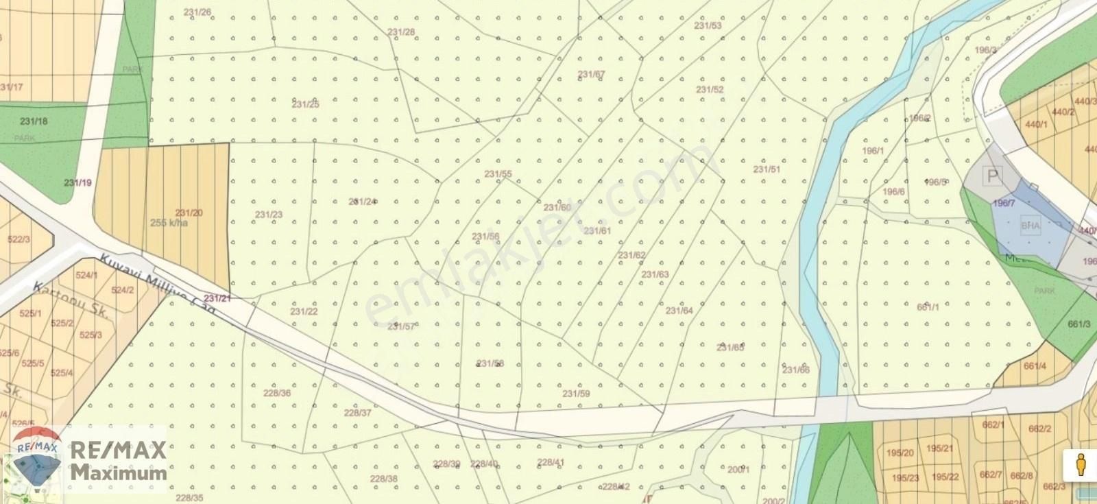 Kandıra Orhan Satılık Tarla Kandıra Merkez Orhan Mah de Satılık 2935m2 Tarla