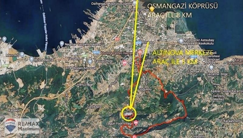 Altınova Soğuksu Köyü Satılık Tarla Yalova Altınova Soğuksu da Satılık Tarla 11377m2