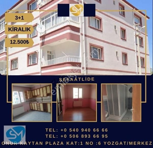 Şefaatli Yeni Kiralık Daire ŞEFAATLİDE FIRSAT KİRALIK 3+1 DAİRE ***SM GAYRİMENKUL'DEN***