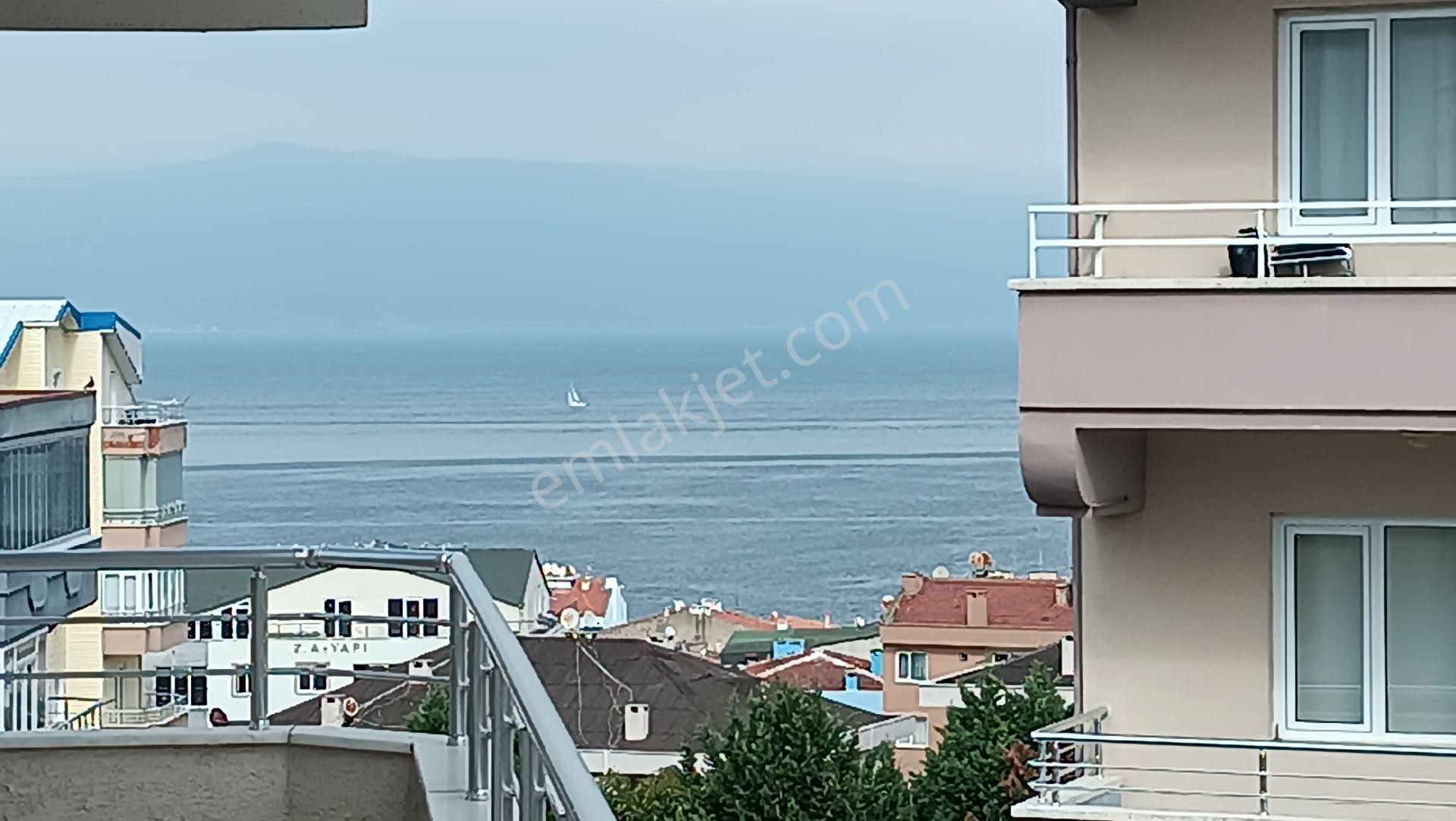 Mudanya Güzelyalı Eğitim Kiralık Daire Güzelyalı merkezde fuul deniz manzaralı 3+1 eşyalı kiralık