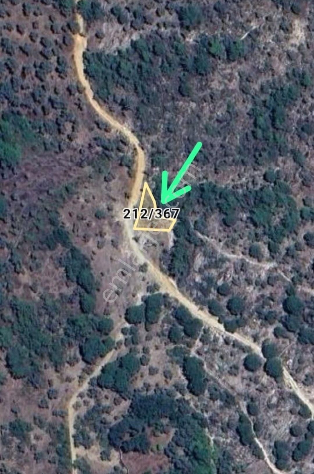 Sahibinden Muğla Milas Çomakdağ Köye Yakın 233m² Tarla 205 Bin Tl Takas Olur - Görsel 7