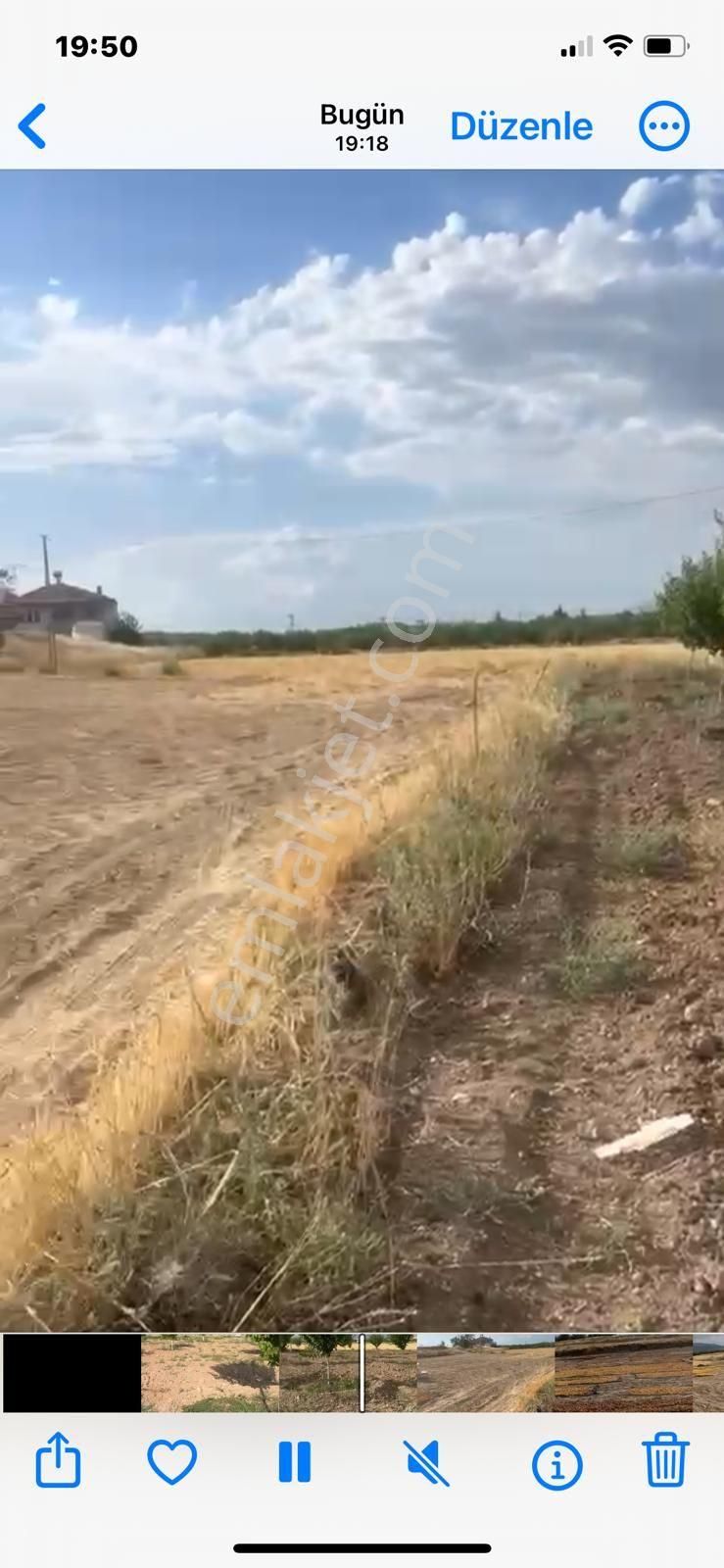 Battalgazi Yarımcahan Satılık Tarla Satılık Bahçe Eski Malatya Yarımcahanda 1075 Metre Kare