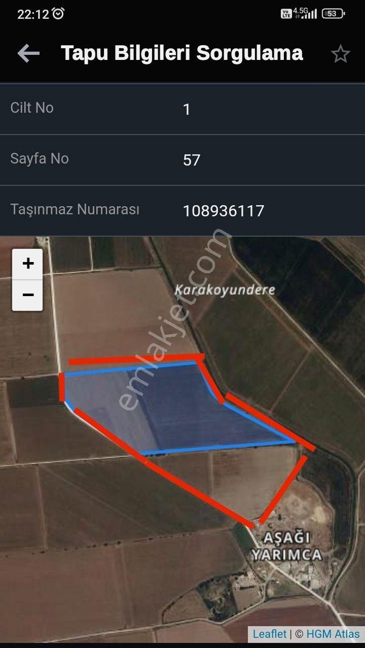 Harran Aşağıyarımca Satılık Tarla Sahibinden 360tarla 7 dönem harman yeri satilik